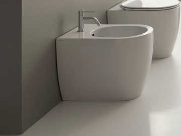 MOON - Ceramic bidet by Scarabeo Ceramiche - view 2